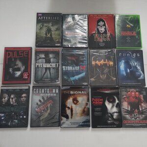 New Unopened Horror DVD Collection